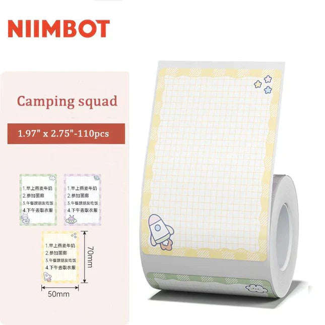 Niimbot Color Series Thermal Label For B21/B1/B3S