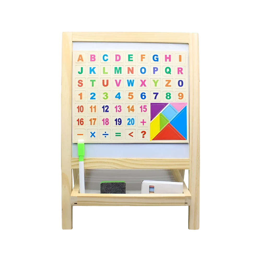 Kids Small Wooden Double-Sided Drawing Board F74-137-14