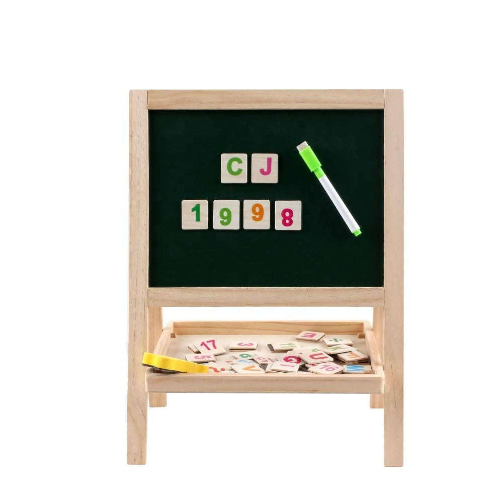 Kids Small Wooden Double-Sided Drawing Board F74-137-14