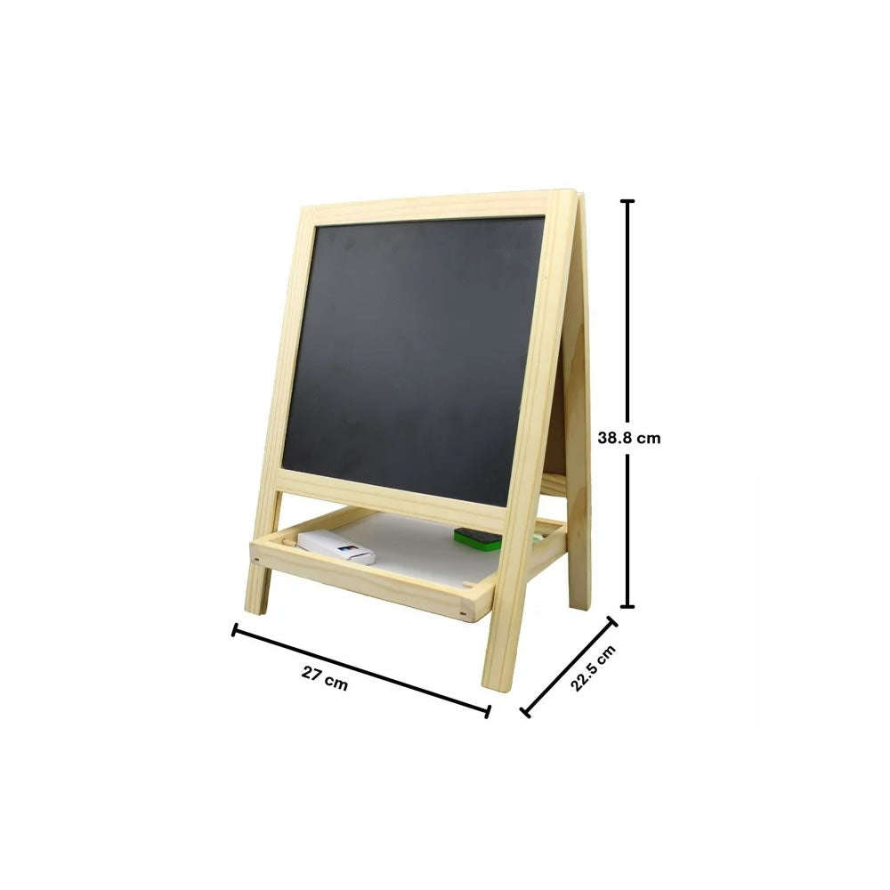 Kids Small Wooden Double-Sided Drawing Board F74-137-14