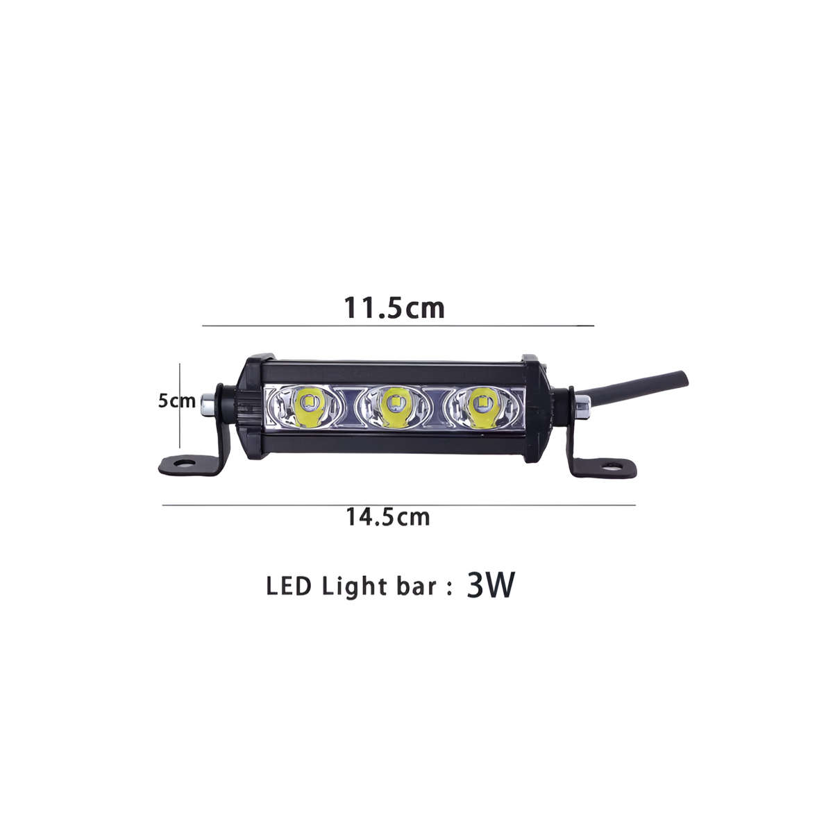 9W Car Super-Power Irradiation Lamp 9-60V DC LED Off-Road Spotlight