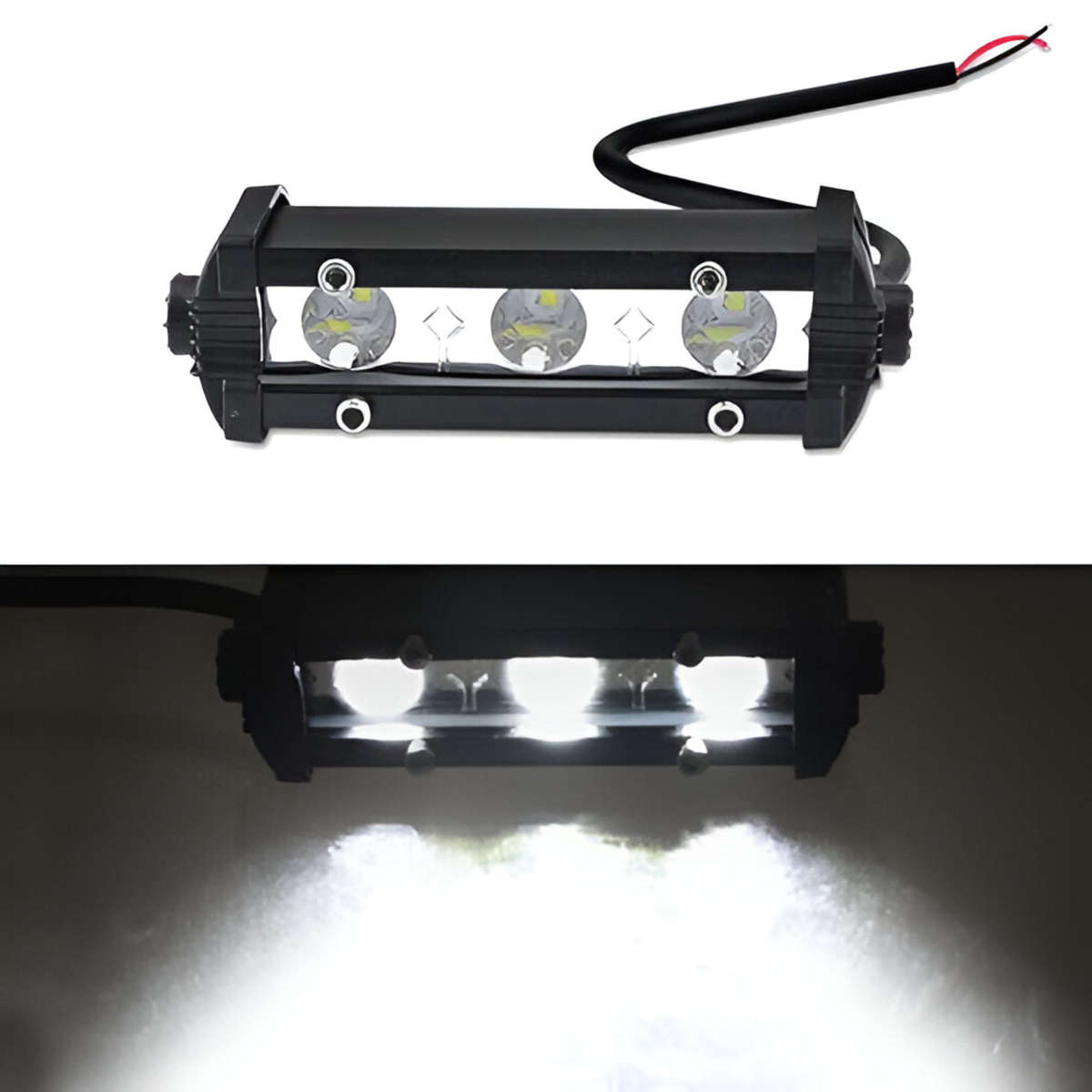 9W Car Super-Power Irradiation Lamp 9-60V DC LED Off-Road Spotlight