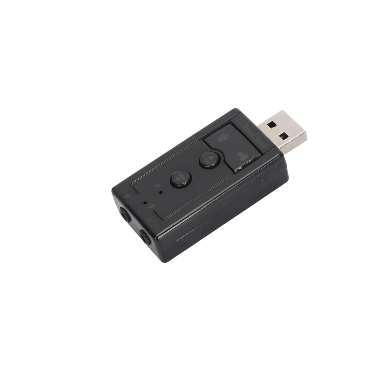 7.1 Channels USB Sound Adapter Card With Volume Control