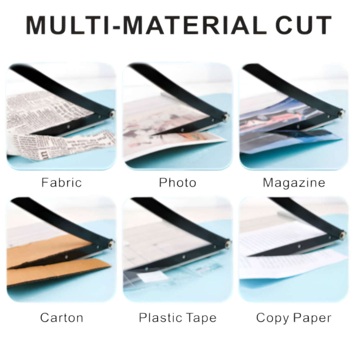 Precision A4 Guillotine Paper Cutter with Wood Base FB-23