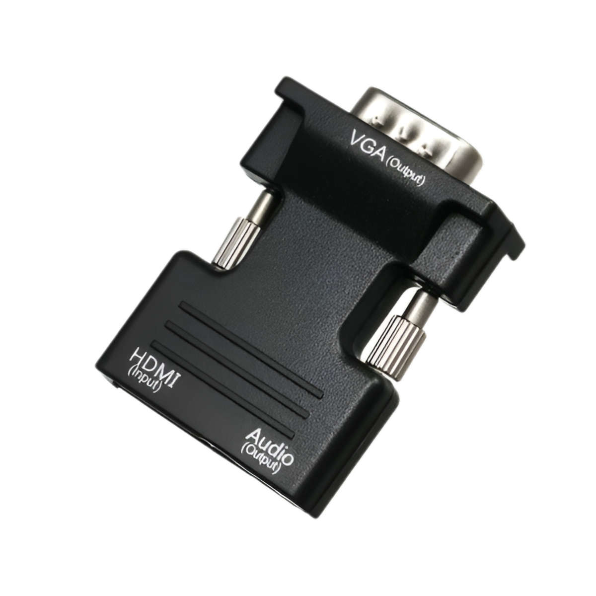 1080P 3.5mm HDMI to VGA, Audio,Dc: 5v Converter