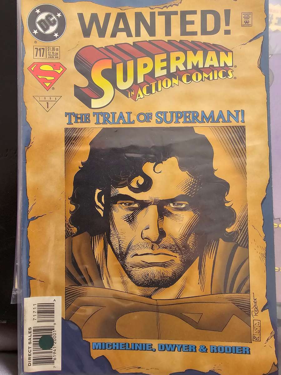 Comic: The trial of Superman