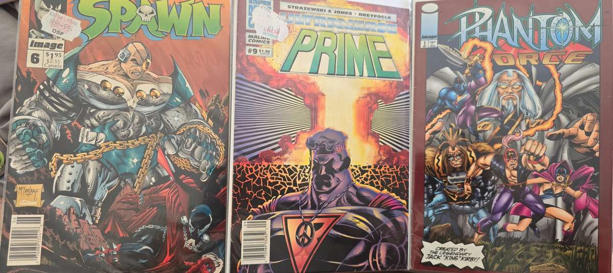 Unique comics in awesome condition