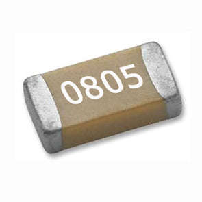 Ceramic capacitor smd 0805 x7r 390pf 50v ±10% 0805b391k500nt