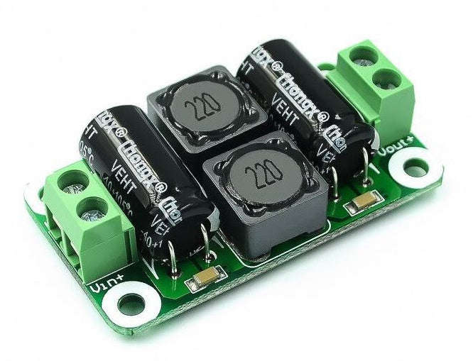 Emi filter / supression board for dc 0-50vdc 0-4a emi-50v