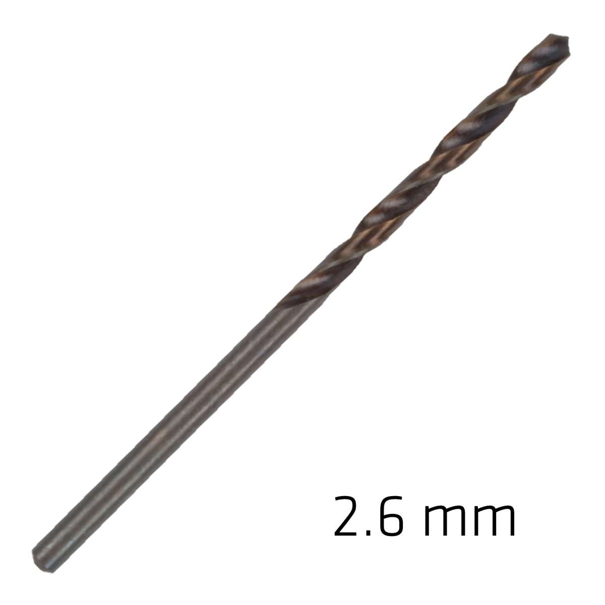 Hss sprint master 2.6mm bulk din 338 alpen drill bit