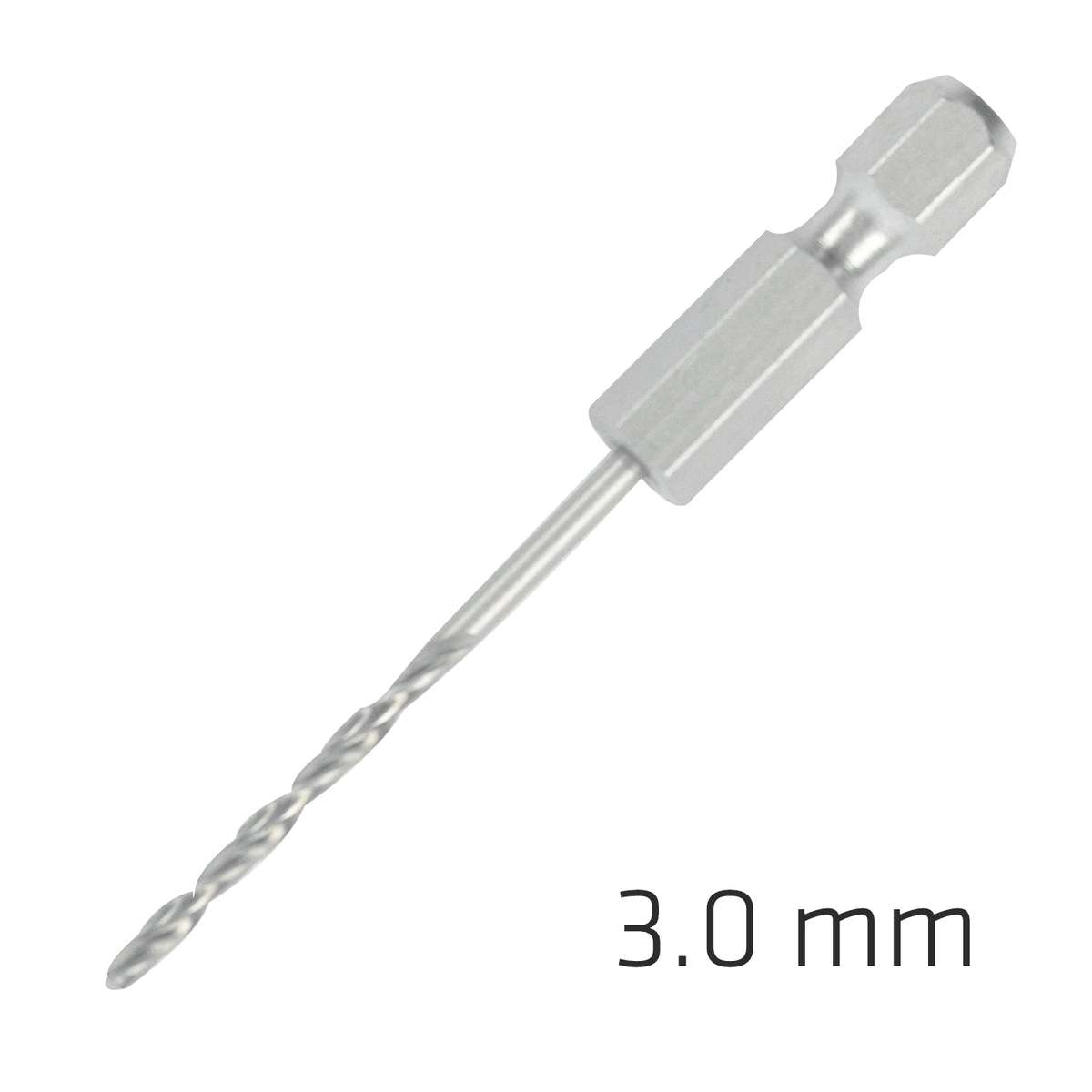 Hss super drill bit hex shank 3mm