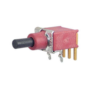 Push button switch spdt r/a on-mom pcb ep12-d1-abe