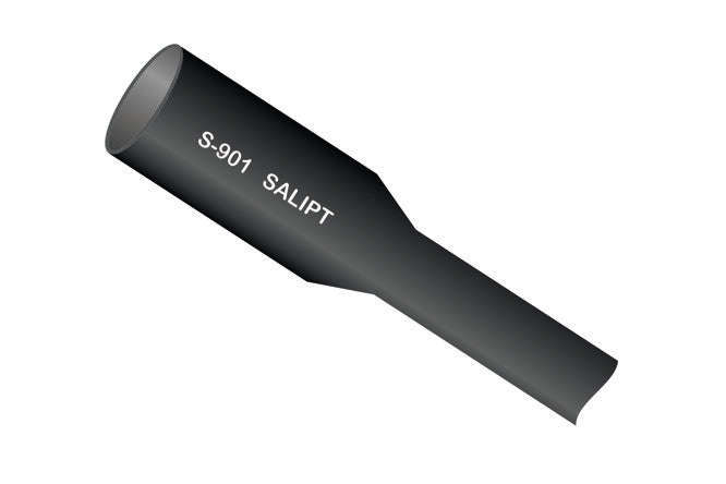 Sleeving heatshrink 22mm black, open/reel s-901-22mm-bk-t *open*