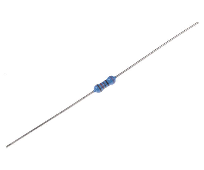 Resistor 1/4w round m/f 2% 9e1 mf25-9r1-f bp