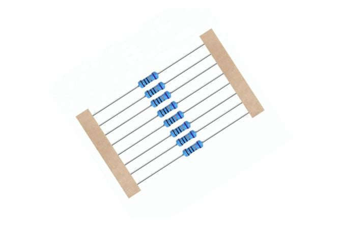 Resistor 1/4w round m/f 1% 7k5 mf25-7k5-f
