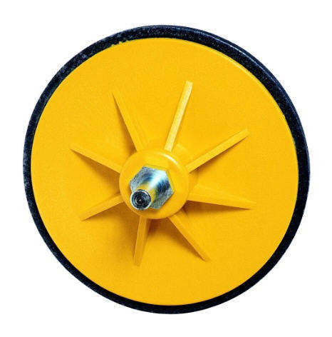 BACKING PAD HOOK & LOOP 115MM 14M + ARBOR