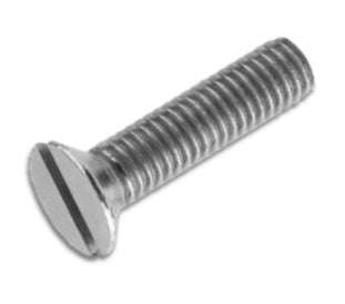 Screw slotted c/s m5x16 csmsz5x16 slotted plated
