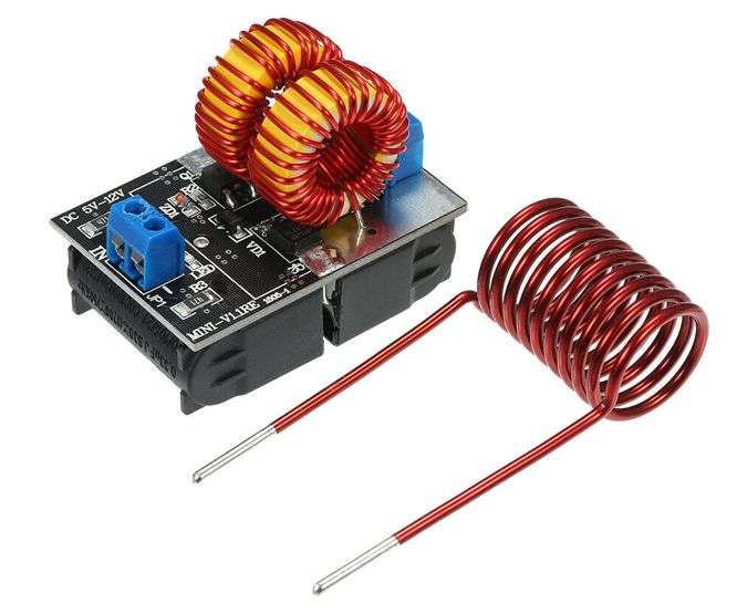Induction heating psu module with coil zvs