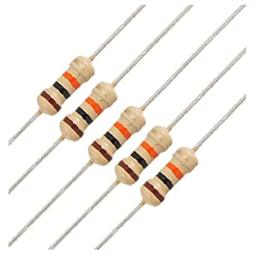 1/2W Carbon Film Resistor 5% (10  pack)