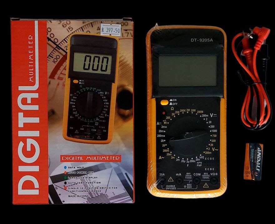 Digital Multimeter DT9205