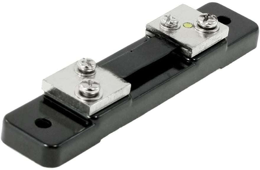 50A Dc volt amp display panel + Shunt resistor 50A 75mV FL-2