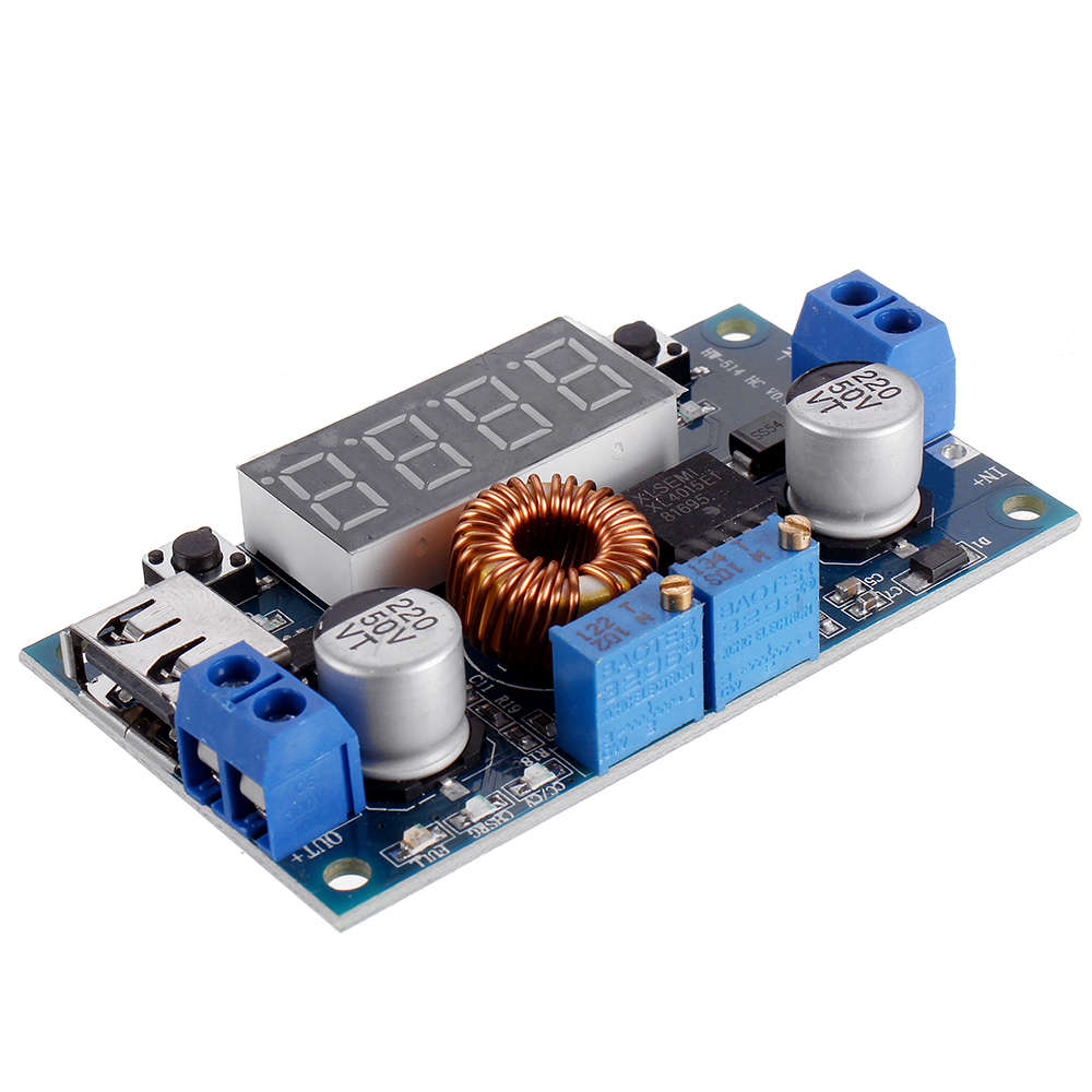 XL4015 5A Step Down Module with Digital Voltmeter