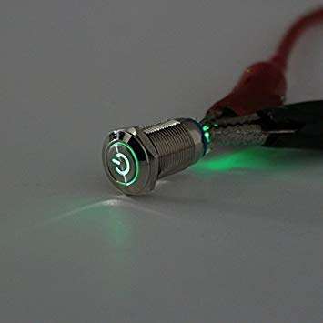 12mm Self-locking power switch