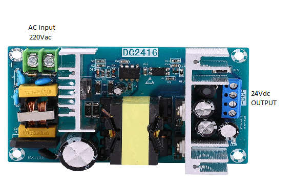 Power supply module 220V AC to 24V DC 4A 120W
