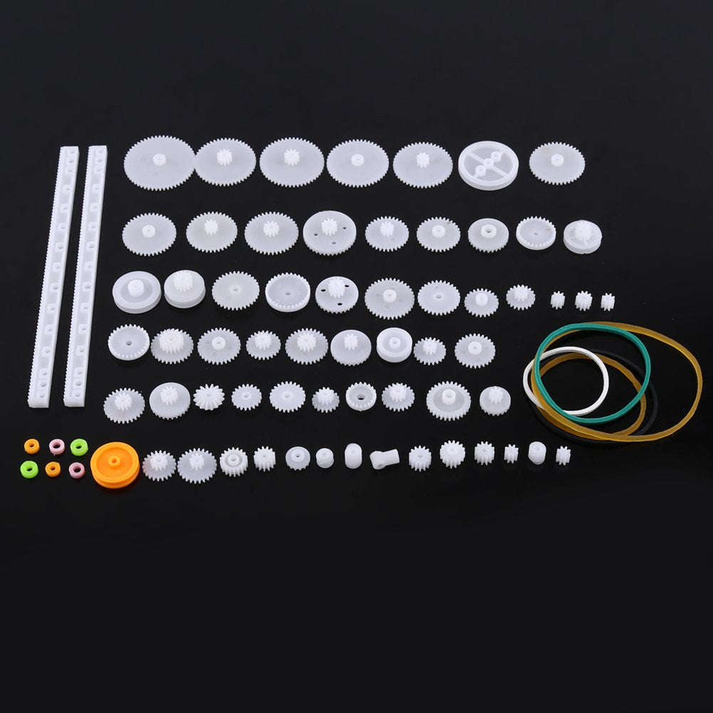 Plastic Gears Kit 75 Pieces