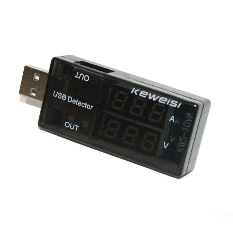 Dual USB Voltage and Current Tester
