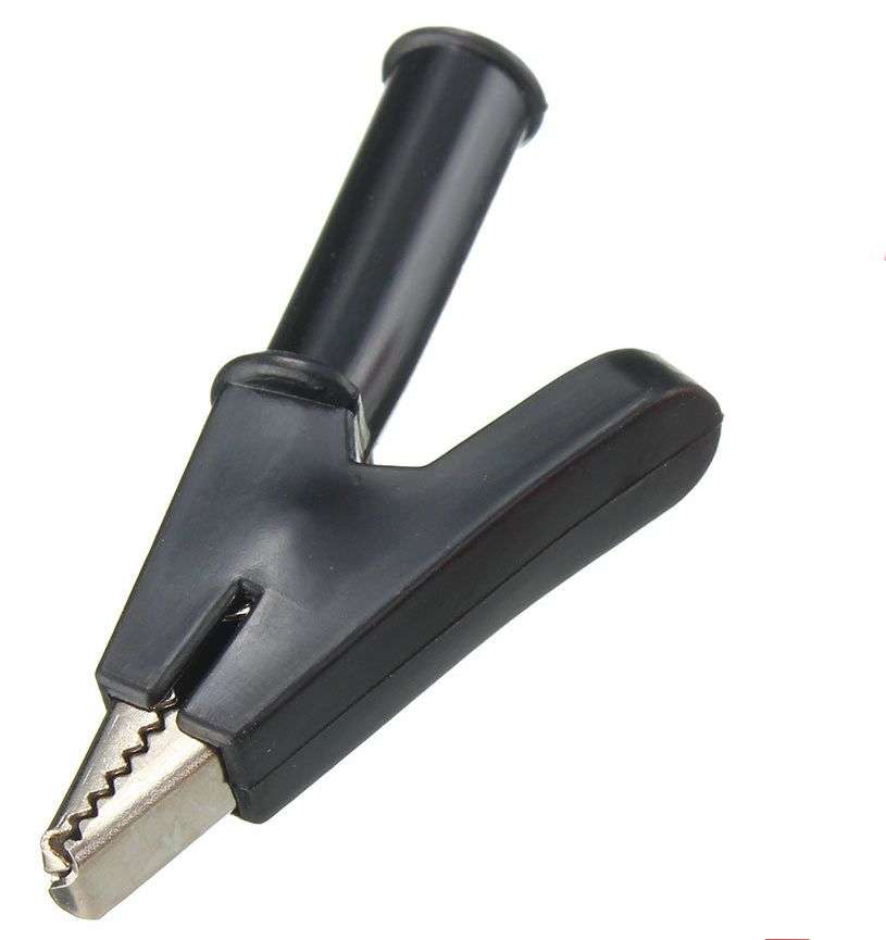 Insulated Alligator Clip - Black