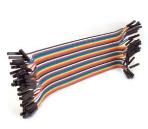 Female To Female Jumper Cables Dupont 30pc