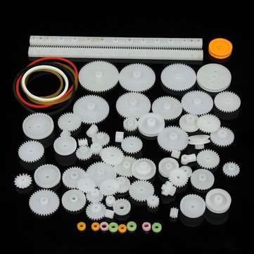 Plastic Gears Kit 75 Pieces