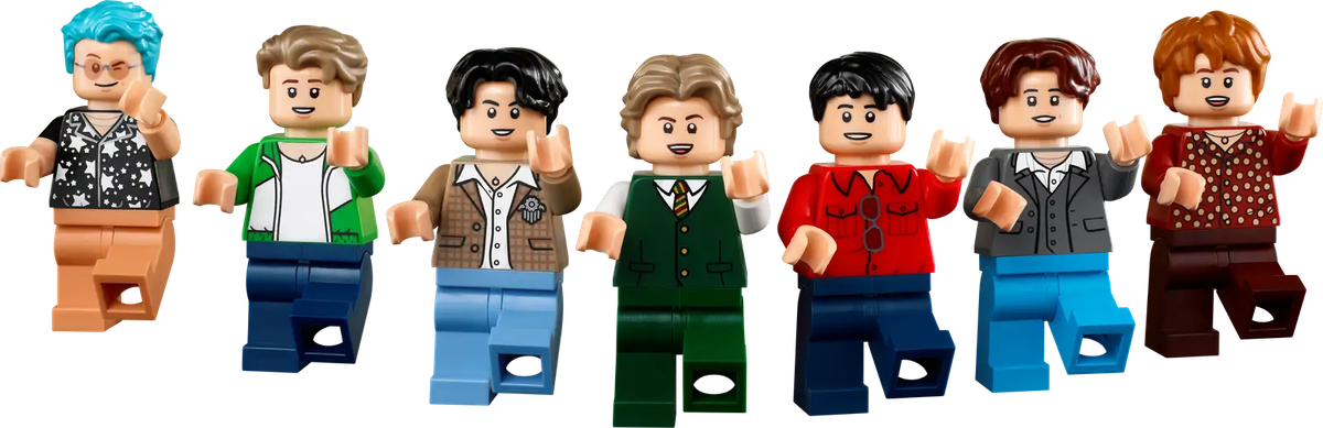 LEGO® Ideas BTS Dynamite (21339) music video set