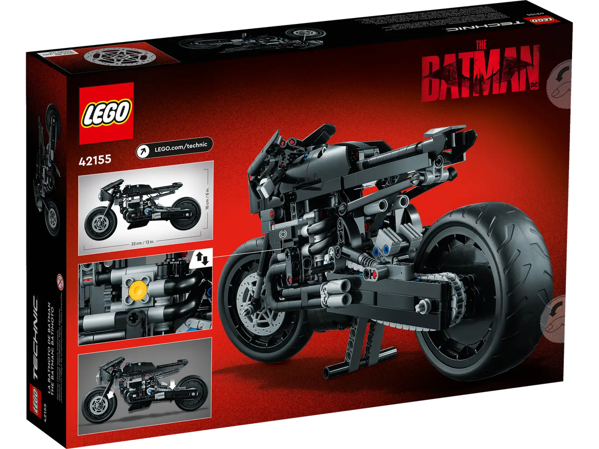 LEGO 42155 THE BATMAN  BATCYCLE