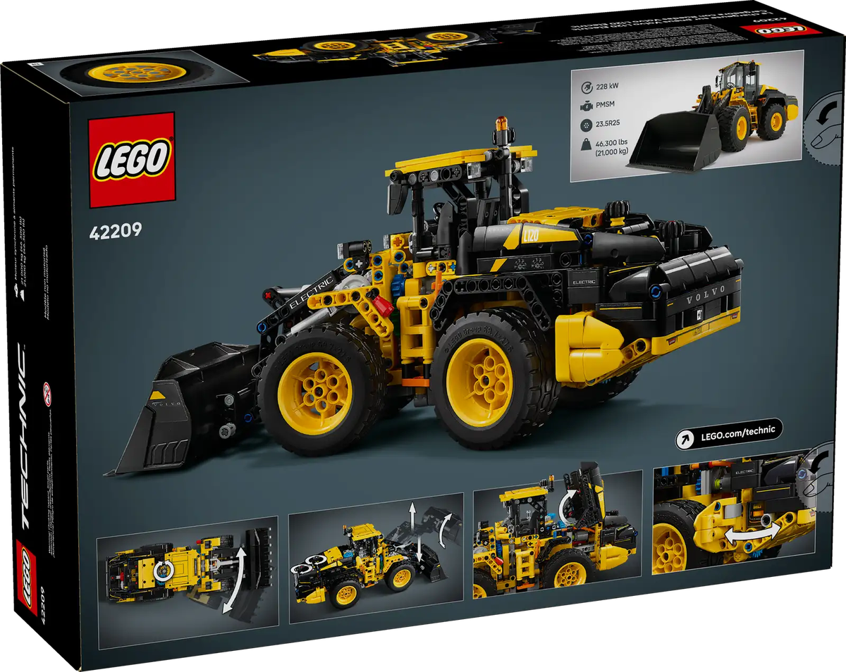 LEGO® Technic Volvo L120 Electric Wheel Loader (42209)