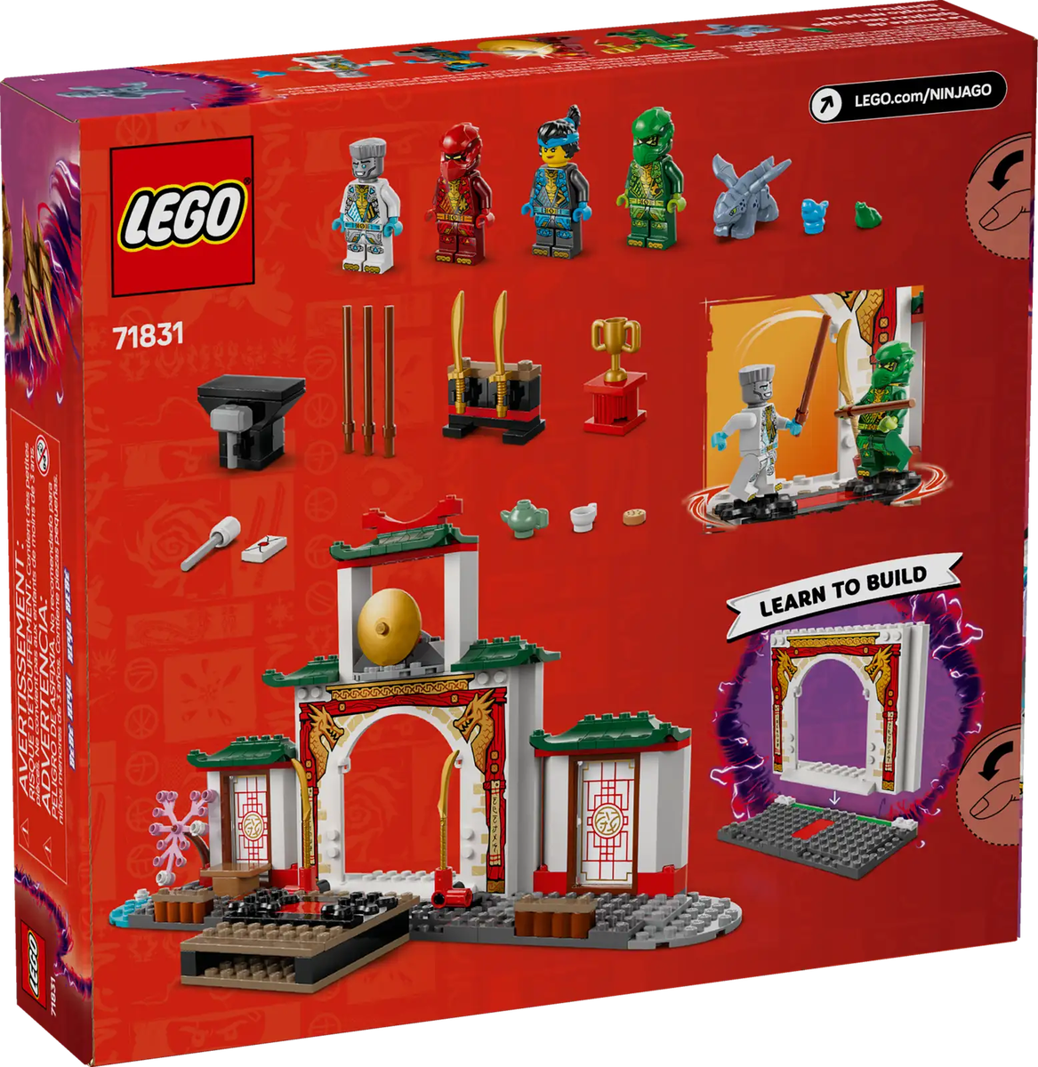 LEGO® NINJAGO® Ninja Spinjitzu Temple (71831)