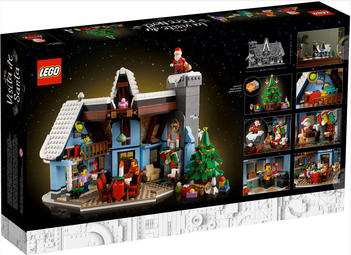 LEGO Icons 10293 Santa's Visit