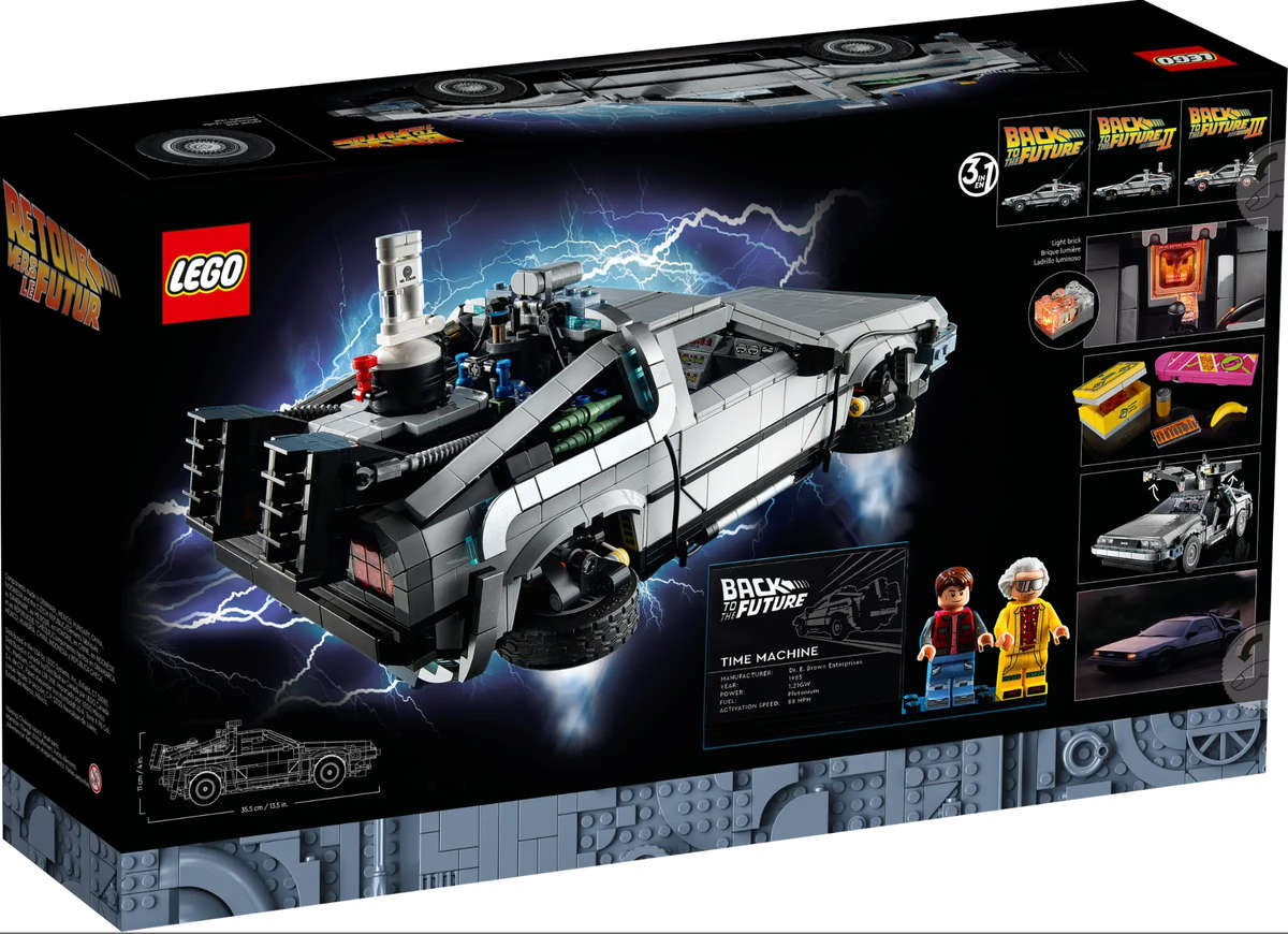LEGO® Icons 10300 Back to the Future Time Machine