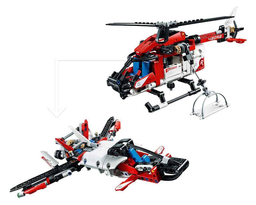 LEGO Technic 42092 Rescue Helicopter