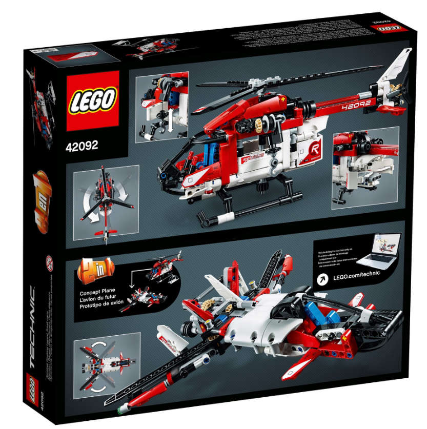LEGO Technic 42092 Rescue Helicopter