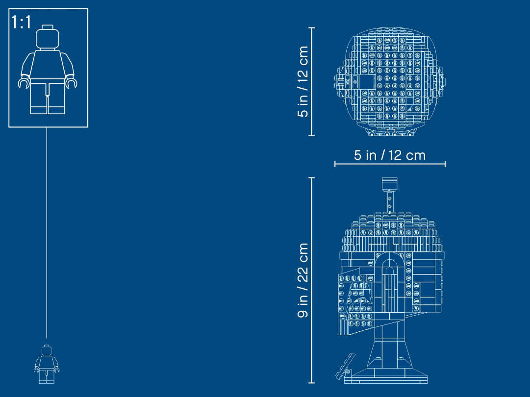 LEGO Star Wars 75277 Boba Fett Helmet