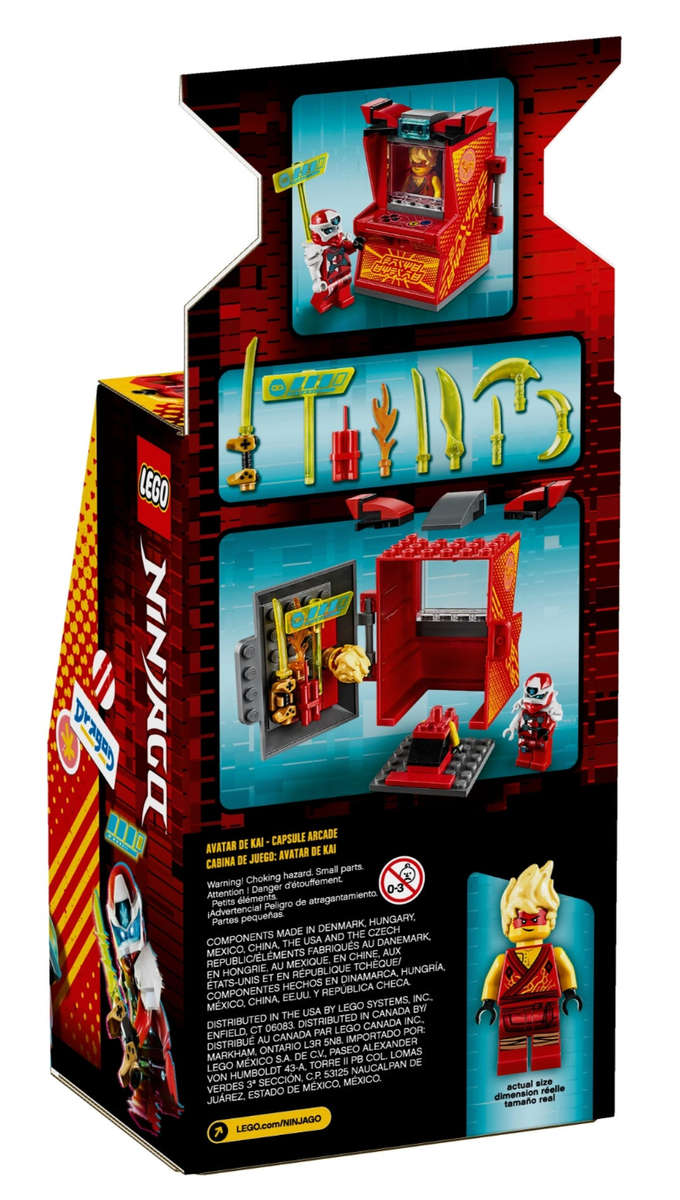 LEGO Ninjago 71714 Kai Avatar - Arcade Pod