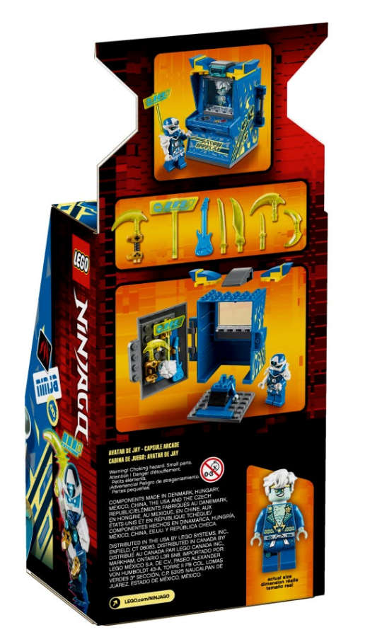 LEGO Ninjago 71715 Jay Avatar - Arcade Pod