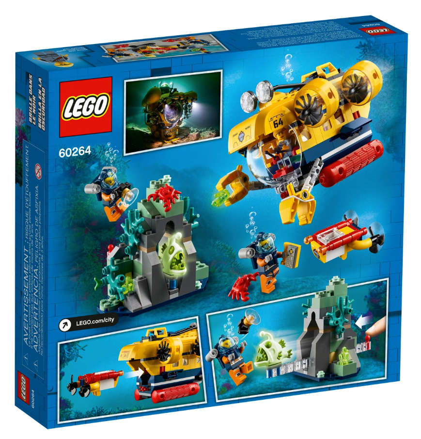 LEGO City 60264 Ocean Exploration Submarine