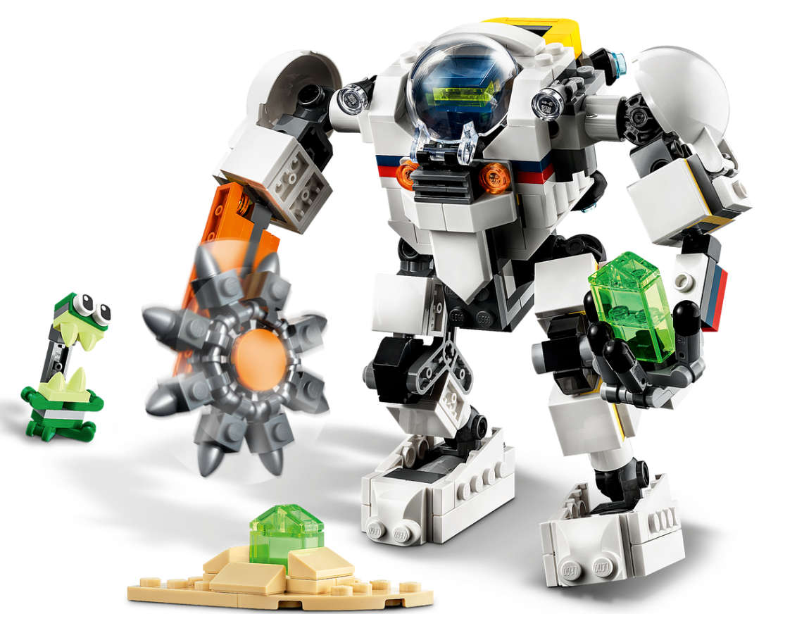LEGO Creator 3-in-1 31115 Space Mining Mech