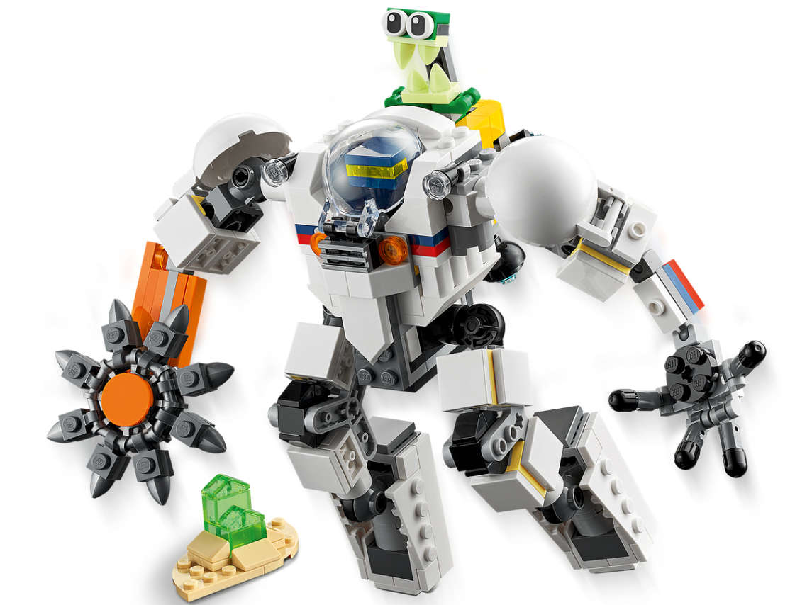 LEGO Creator 3-in-1 31115 Space Mining Mech