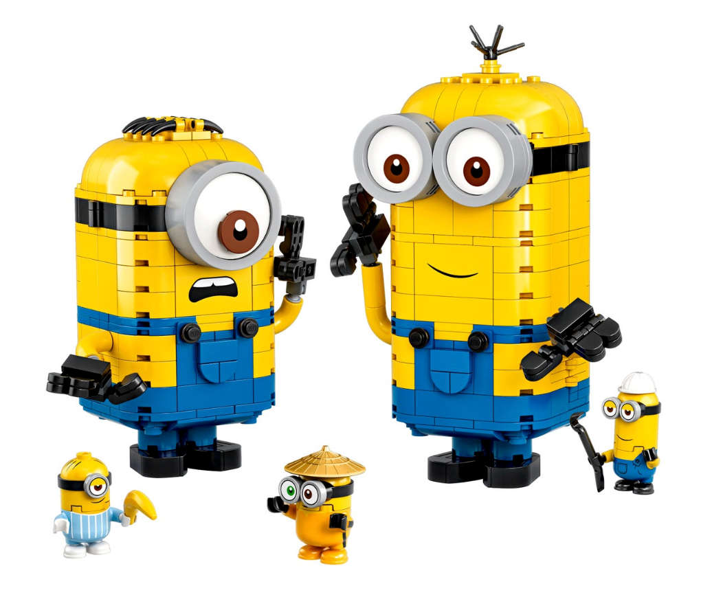 LEGO Minions 75551 Brick-built Minions and their Lair