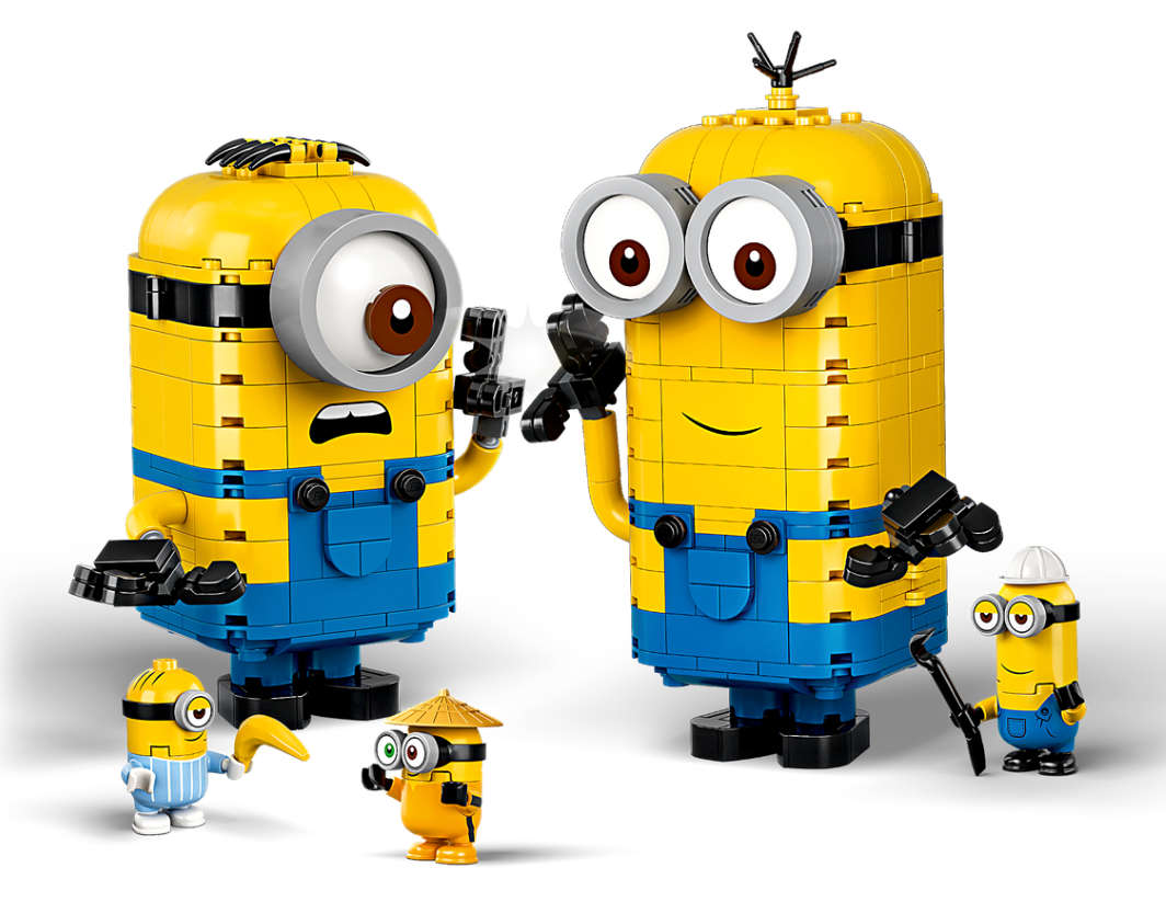 LEGO Minions 75551 Brick-built Minions and their Lair