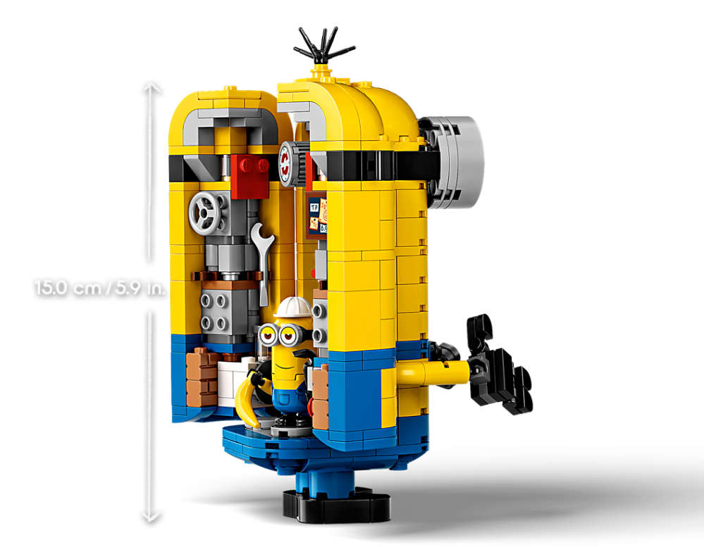 LEGO Minions 75551 Brick-built Minions and their Lair